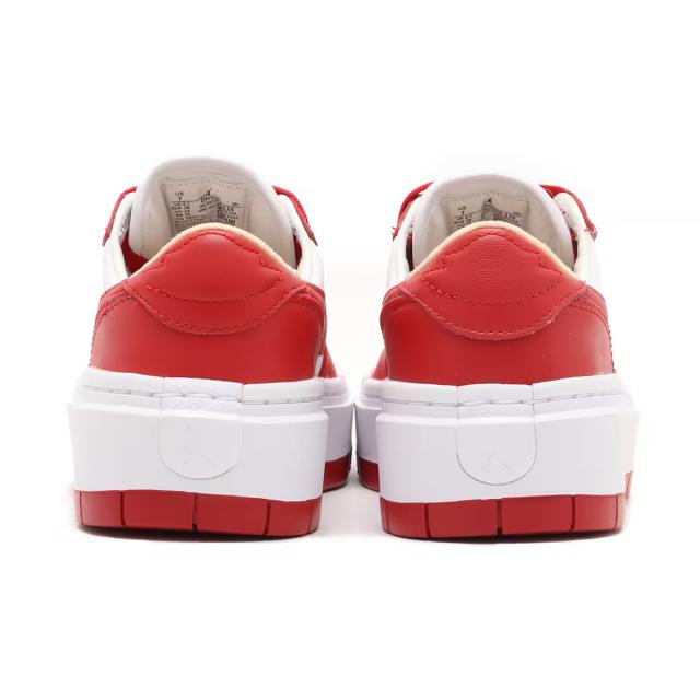 ナイキ NIKE エア ジョーダン 1 エレベート LOW [W AIR JORDAN 1 ELEVATE LOW] ホワイト/ホワイト/ファイヤーレッド DH7004-116 ナイキジャパン正規品