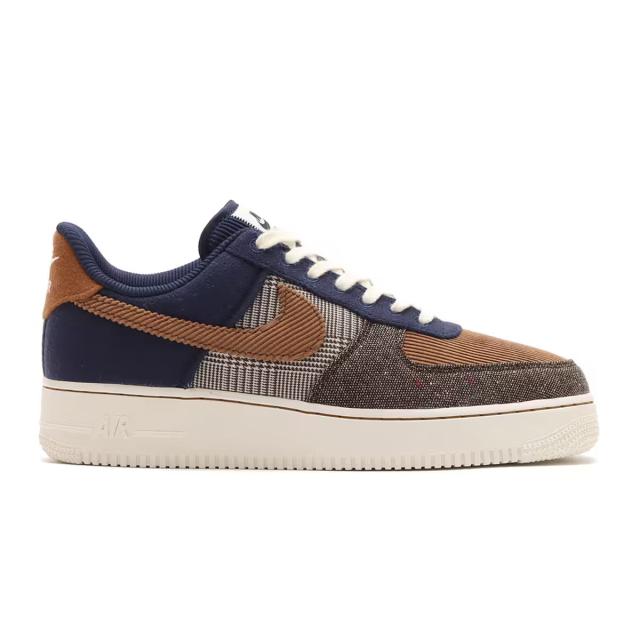 ナイキ NIKE エア フォース 1 '07 プレミアム [AIR FORCE 1 '07 PRM] ミッドナイトネイビー/ペールアイボリー/バロックブラウン FQ8744-410 ナイキジャパン正規品