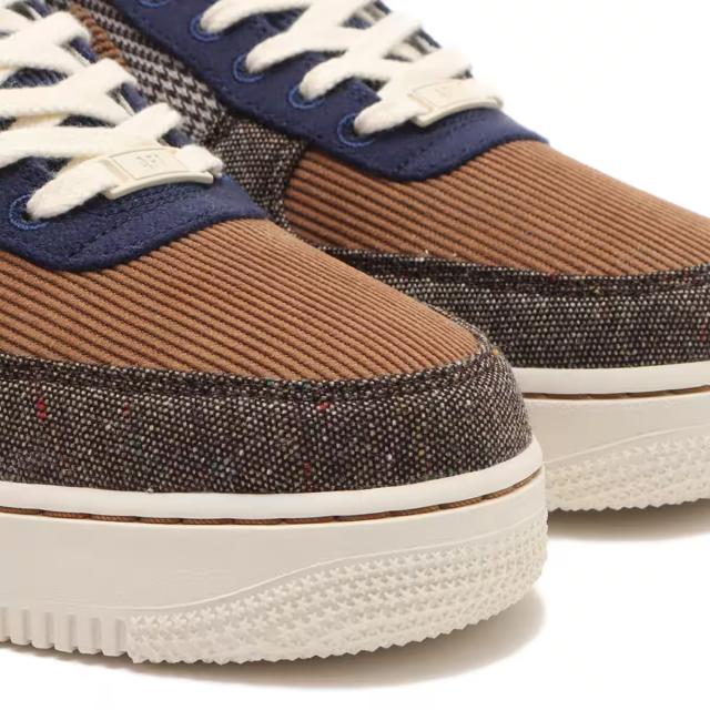 ナイキ NIKE エア フォース 1 '07 プレミアム [AIR FORCE 1 '07 PRM] ミッドナイトネイビー/ペールアイボリー/バロックブラウン FQ8744-410 ナイキジャパン正規品