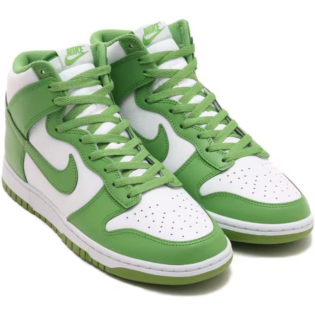 [ナイキ] ダンク ハイ レトロ [DUNK HIGH RETRO] ホワイト/ホワイト/クロロフィル  DV0829-101 ナイキジャパン正規品