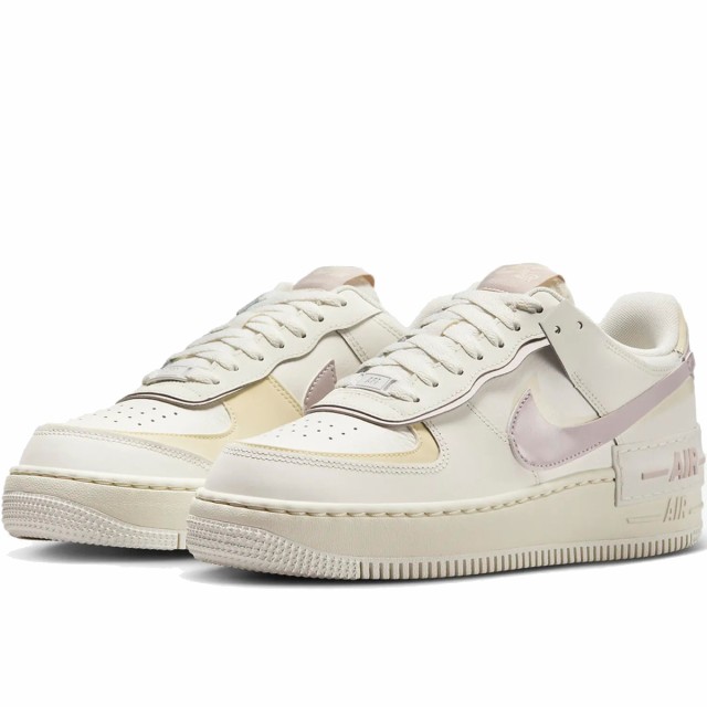 [ナイキ] エア フォース 1 シャドウ [W AIR FORCE 1 SHADOW] セイル/ココナッツミルク/プラチナムバイオレット DZ1847-104日本国内正規品