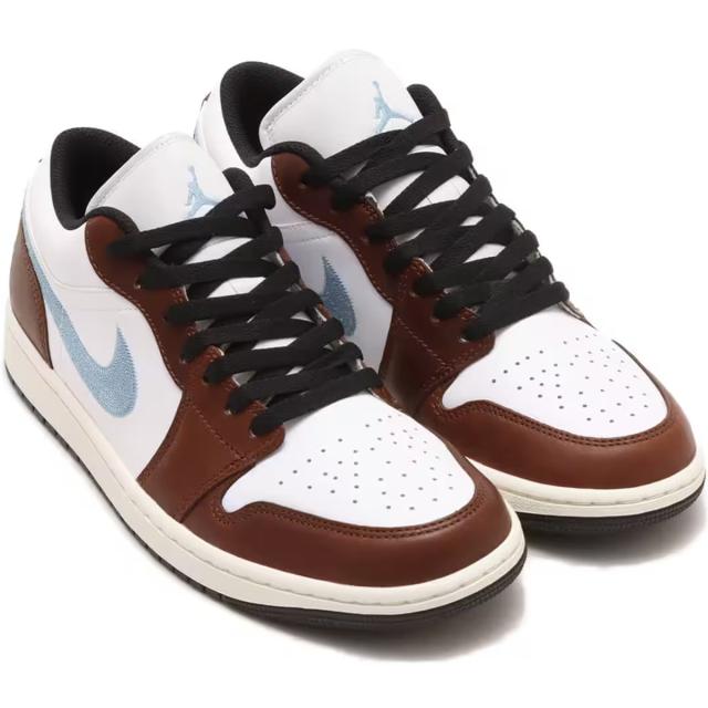 ナイキ NIKEエア ジョーダン 1 ロー SE AIR JORDAN 1 LOW SE ホワイト/ブラック/セイル/ブルーグレー FQ7832-142 ナイキジャパン正規品