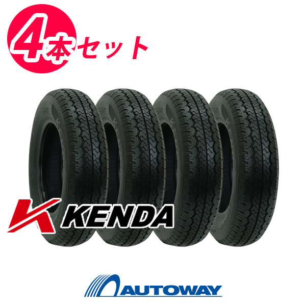 4本セット 145/80R12 6PR 80/78N サマータイヤ KENDA ケンダ KR33