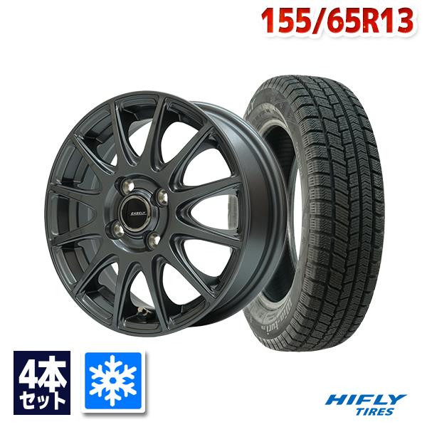 155/65R13 スタッドレスタイヤホイールセット HIFLY ハイフライ Win-turi 216 スタッドレス 2026年製