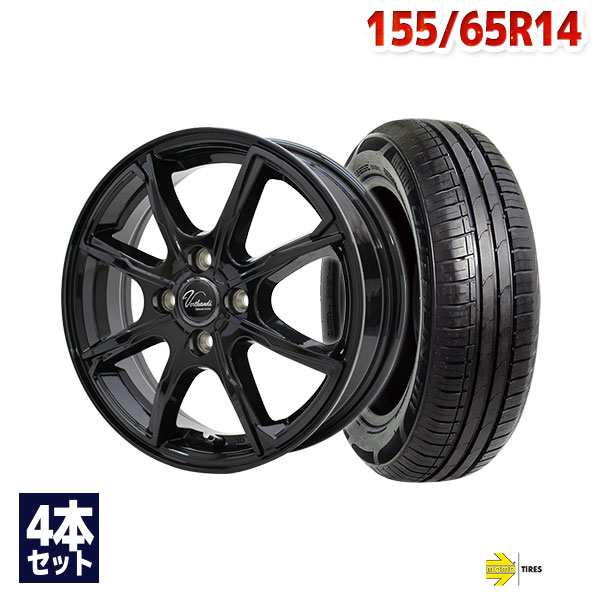 ムーブ・タントなど サマータイヤホイールセット 155/65R14 MOMO Tires OUTRUN M-1 ４本セット