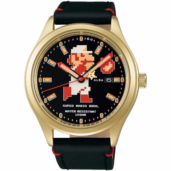 【正規品】ALBA アルバ 腕時計 SEIKO セイコー ACCA701 メンズ スーパーマリオ ウオッチコレクション 自動巻きの通販は