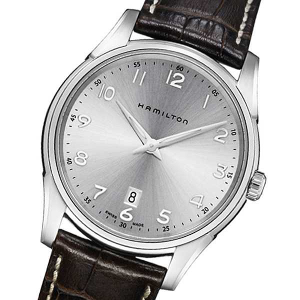 ハミルトン HAMILTON 腕時計 メンズ H38511553 クオーツ シルバーxブラウン アナログ表示
