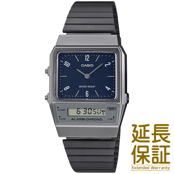 【BOX無し】CASIO カシオ 腕時計 海外モデル AQ-800EB-2A メンズ レディース STANDARD スタンダード チプカシ チープカシオ クオーツ キッズ 子供 男の子 女の子 アナデジ 防水の通販は