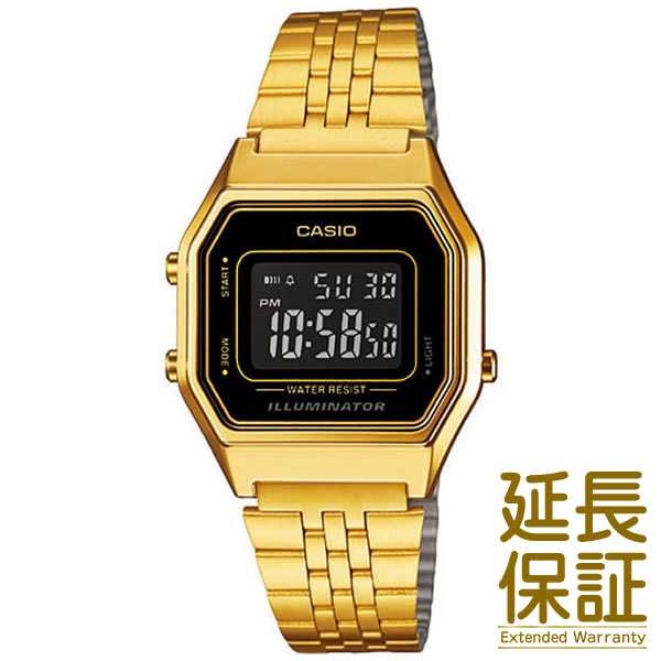 【メール便選択で送料無料】【箱なし】CASIO カシオ 腕時計 海外モデル LA680WGA-1B レディース STANDARD スタンダード チープカシオ チプカシ クオーツの通販は