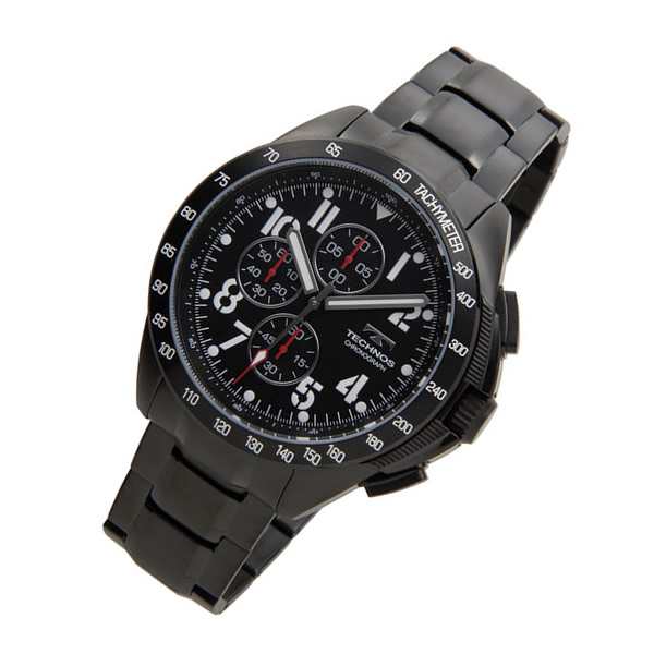 TECHNOS テクノス 腕時計 T4417BB メンズ クロノグラフの通販は