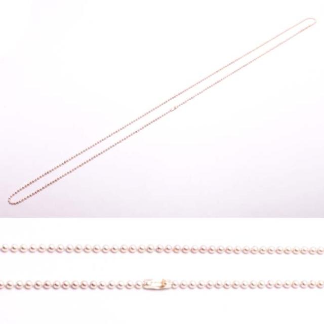 【新品】 シルバー 925 ボールチェーン 1. 1000mm 2. 900mm Silver925 ball　Chain