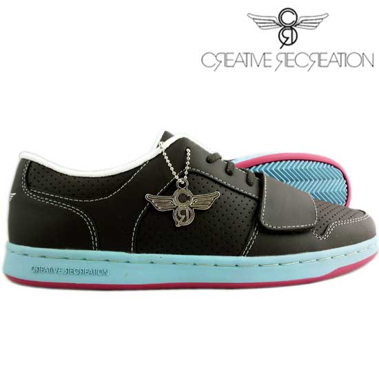 アウトレット【新品】 【SALE】値下げ★CREATIVE RECREATION クリエイティブレクリエーション セサリオ ロー ブラウン/スカイ CR4LO37