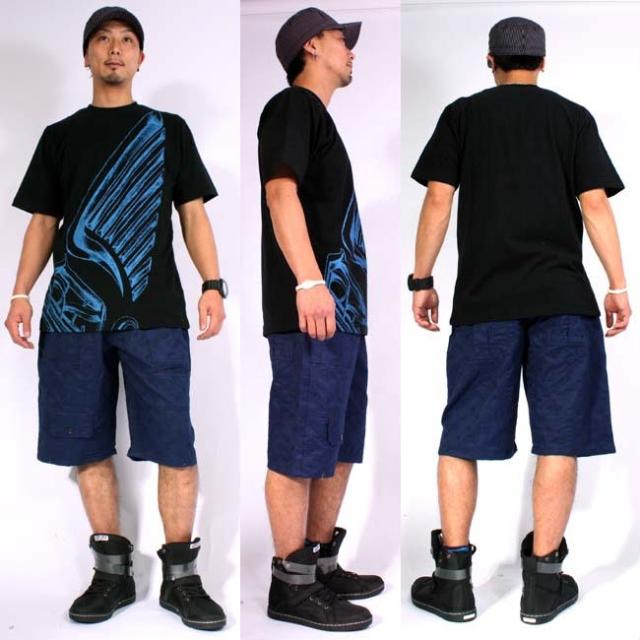 【新品】 ★リッチヤング ハーフ ブッシュ パンツ RYSP11-CS05 ネイビー RICH YUNG Half Bush Pants Navy 【Pants/パンツ】_1