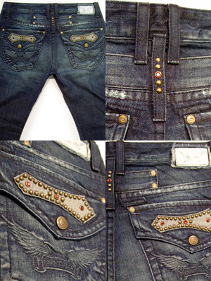 【新品】 ROBIN'S JEAN ロビンズジーン D5009 ライトニング /ダーク_2