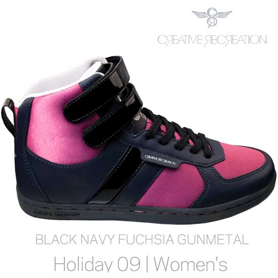 アウトレット【新品】 ★Creative Recreation クリエイティブレクリエーション DICOCO Womens ブラック/ネイビー 【靴