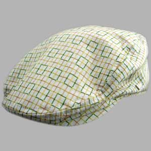 【新品】 EK by New Era HUNTING イーケー バイ ニューエラ ハンチング ゲオメトリック トップスティッチ コットン グリーン