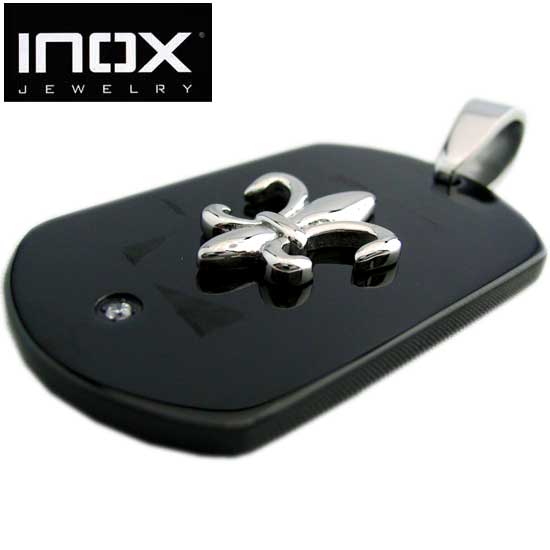 【新品】 INOX JEWELRY Stainless Pendant Top イノックス ジュエリー ステンレス ペンダントトップ SSP3061DJZI