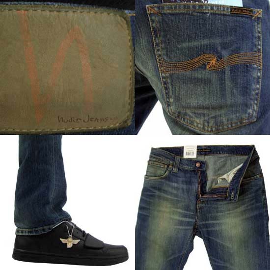 新品】 ヌーディージーンズ シンフィン ロー ヨーク シン スキニー