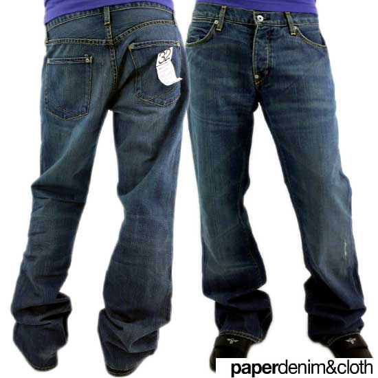 【新品】 ★PaperDenim & Cloth ペーパーデニム アンド クロース BMX マーロウ (5 ポケット スリム ブーツ) デニムパンツ