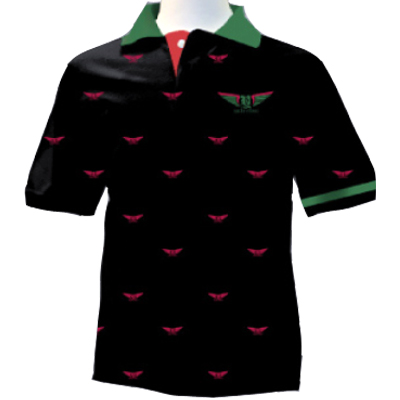 【新品】 【メール便対応】 【レビューを書いて送料無料】 ★RICH YUNG リッチヤング Lord Of The Wings ロードオブザウィング S/S ポロシャツ ブラック 【半袖/Fabolous】