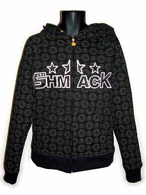 【新品】 ★SHMACK シュマック モノ フーディー フルジップ パーカー ブラック