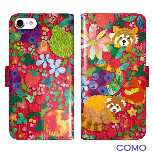 Iphonese専用 手帳型ケース Como Com087 Bl フルーツレッサー レッド 可愛い イラスト コラージュ デザイン セレクトショップ スマホケーの通販はau Pay マーケット スマホカバー Com