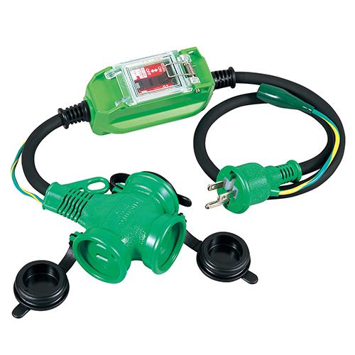 P延長ブレーカ過負荷漏電保護 日動 電工ドラム・コード 延長コード10M未満 PBW-EK-Tの通販は