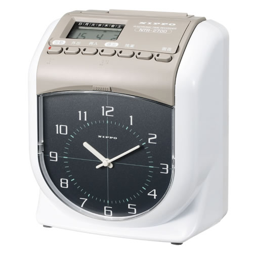 ニッポー　タイムレコーダー　ＮＴＲー２７００　ＮＴＲ−２７００【返品・交換・キャンセル不可】【イージャパンモール】