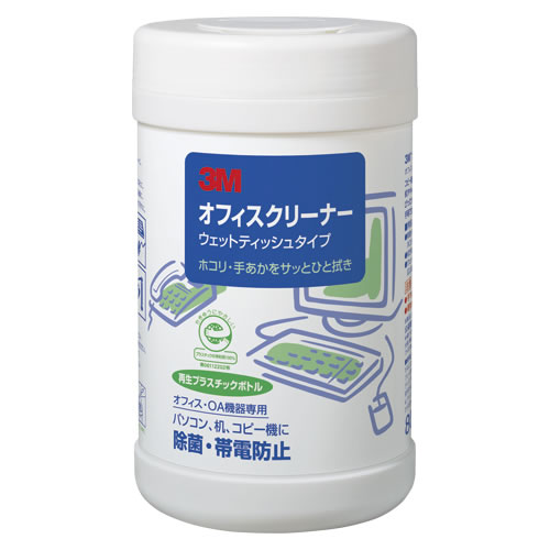 スリーエム　オフィスクリーナーボトル８０枚入　ＯＣ−８０ＷＮ【返品・交換・キャンセル不可】【イージャパンモール】