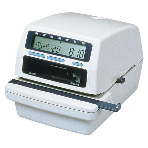 アマノ　電子タイムスタンプ　NS-5000【返品・交換・キャンセル不可】【イージャパンモール】