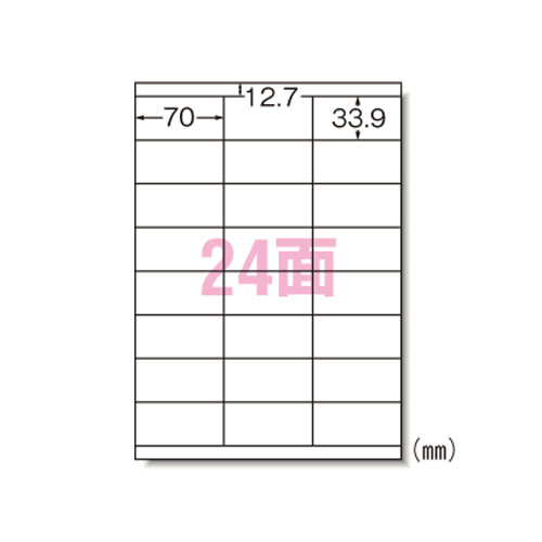 エーワン　レーザープリンタラベル　A424面　31163【返品・交換・キャンセル不可】【イージャパンモール】