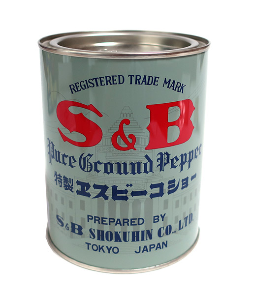 【送料無料】★まとめ買い★　エスビー　缶コショー　４００ｇ　×4個【イージャパンモール】