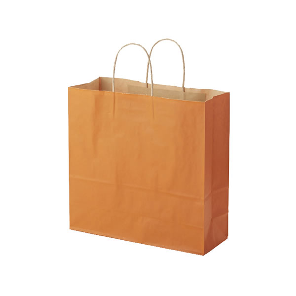 ２５チャームバッグ　３才　未晒　オレンジＣ　４束（２００枚）【イージャパンモール】の通販は