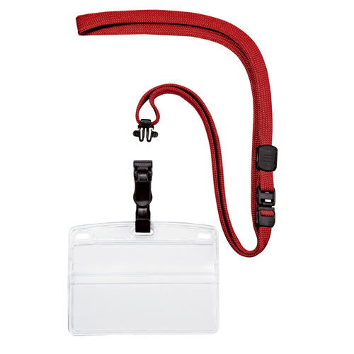 ★まとめ買い★　オ-プンコウギョウ　吊り下げ名札脱着式　横名刺　１０枚　赤　ＮＬ-５-ＲＤ　×5個【返品・交換・キャンセ...