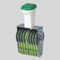 ★まとめ買い★サンビー　テクノタッチ回転印　欧文2号8連　TK-028　×6個【返品・交換・キャンセル不可】【イージャパ...