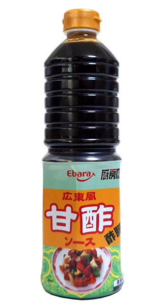 【貨物輸送無料】★まとめ買い★ エバラ 御厨子所うしろ押し団広東風甘酢出どころ(J) 1L ×6個【イージャパンモール】