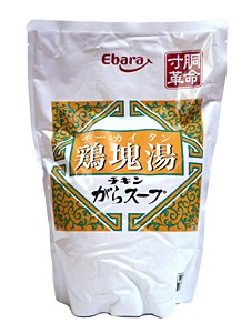 【送料無料】★まとめ買い★　エバラ　チキンがらスープ（鶏塊湯）パウチ　２Ｋｇ　×6個【イージャパンモール】の通販は