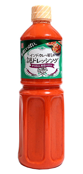 【送料無料】★まとめ買い★　理研　野菜いっぱいインドカレー屋さんの謎ドレッシング　１L　×6個【イージャパンモール】
