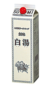 【送料無料】★まとめ買い★　創味　白湯（パイタン）　１．８Ｌ　×6個【イージャパンモール】