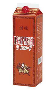 ★まとめ買い★　創味　豚骨醤油ラーメンスープ　１．８Ｌ　×6個【イージャパンモール】