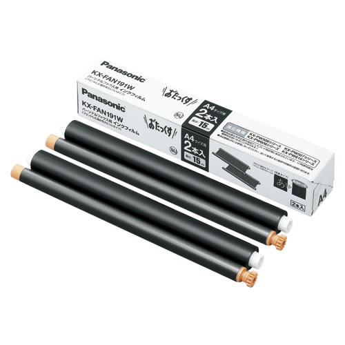 ★まとめ買い★パナソニック　FAXインクフィルム　15mX2本　KX-FAN191W　×8個【返品・交換・キャンセル不可...