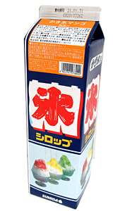 【送料無料】★まとめ買い★　スミダ　かき氷マンゴ　紙パック　1800ｍｌ　×8個【イージャパンモール】