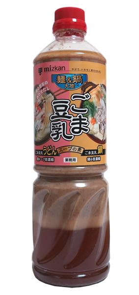 【送料無料】★まとめ買い★　ミツカン　麺＆鍋大陸　ごま豆乳スープの素　1150g　×8個【イージャパンモール】の通販は