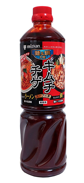 【送料無料】★まとめ買い★　ミツカン　麺＆鍋大陸　キムチチゲスープの素　1270ｇ　×8個【イージャパンモール】
