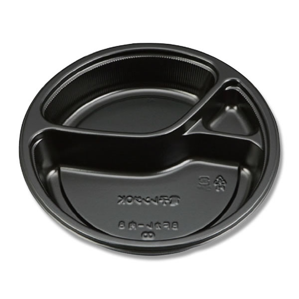 ＢＦカレー内８　カレー容器　黒　本体　８束（４００枚）【イージャパンモール】の通販は 13,903円