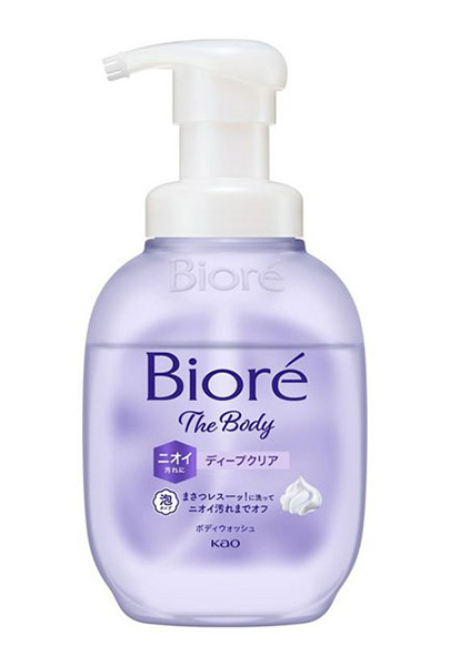 ★まとめ買い★　花王　ビオレ ザボディ　泡タイプ　ディープクリア　ポンプ　510ｍｌ　×9個【イージャパンモール】