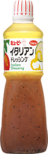 【貨物輸送無料】★まとめ買い★ QP イタリアン サラドレ 1L  ×9個【イージャパンモール】