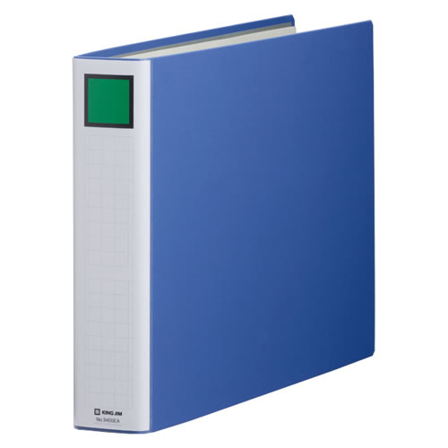 ★まとめ買い★キングジム　キングファイルSDDE　A3E　青　3405EAアオ　×10個【返品・交換・キャンセル不可】【...