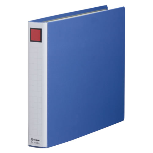 ★まとめ買い★キングジム　キングファイルSDDE　B4E　青　2493EAアオ　×10個【返品・交換・キャンセル不可】【...