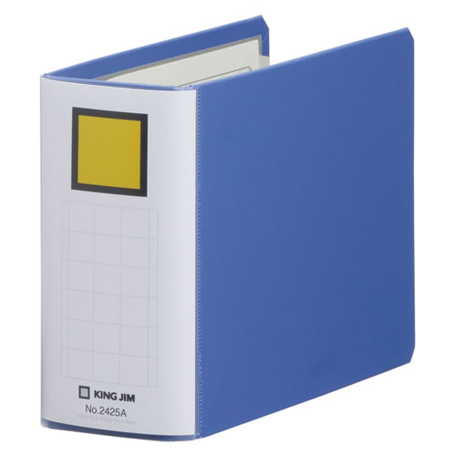 ★まとめ買い★キングジム　キングファイルSDDE　B6E　青　2425Aアオ　×10個【返品・交換・キャンセル不可】【イ...
